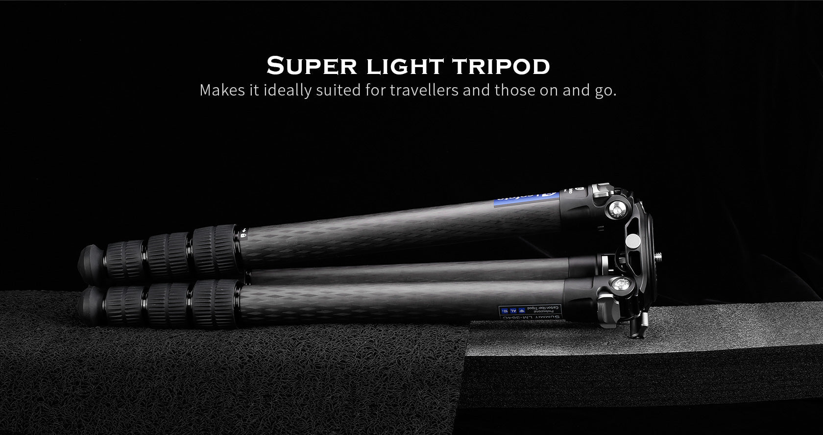 “Open Box" Leofoto LM-364CL Long Tripod with 75mm Video Bowl and Bag