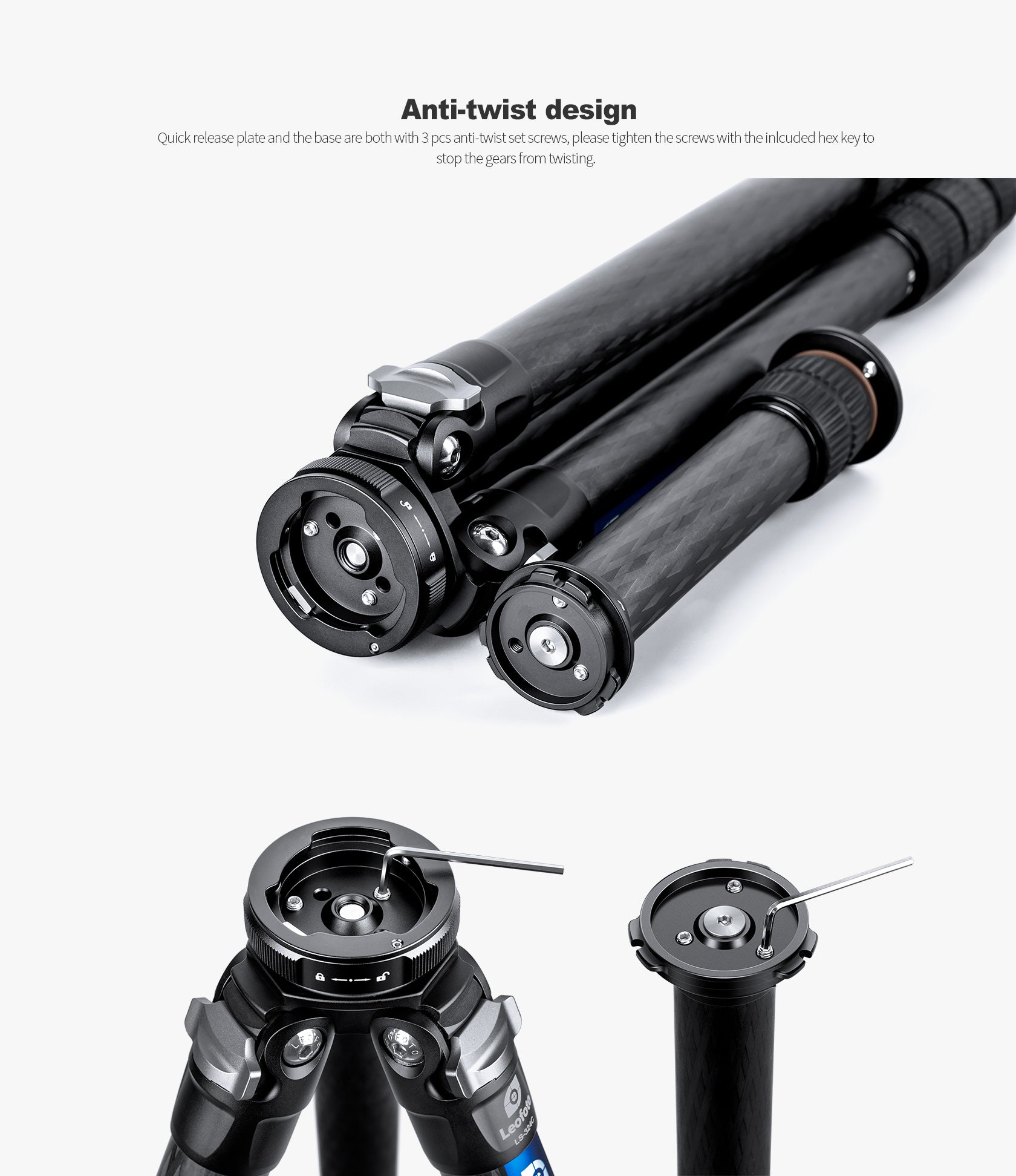 Leofoto Set Di Collegamenti Rapidi QS-70 - Acquista Su - Foto 6