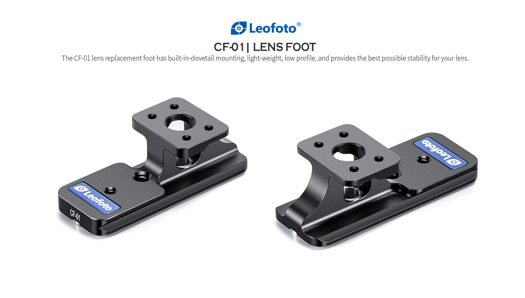 Leofoto CF-01 Replacement Foot for CANON 200~400 F/4, 300 2.8L II, 400 F/4, 500 F/4
