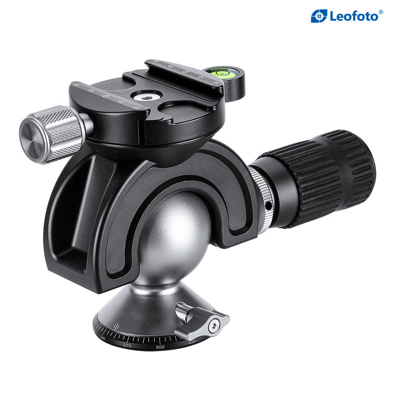 Leofoto MH-60 Full Dynamic Ball Head /w Handlebar Control | Arca Compatible | Ideal for Target Shooting