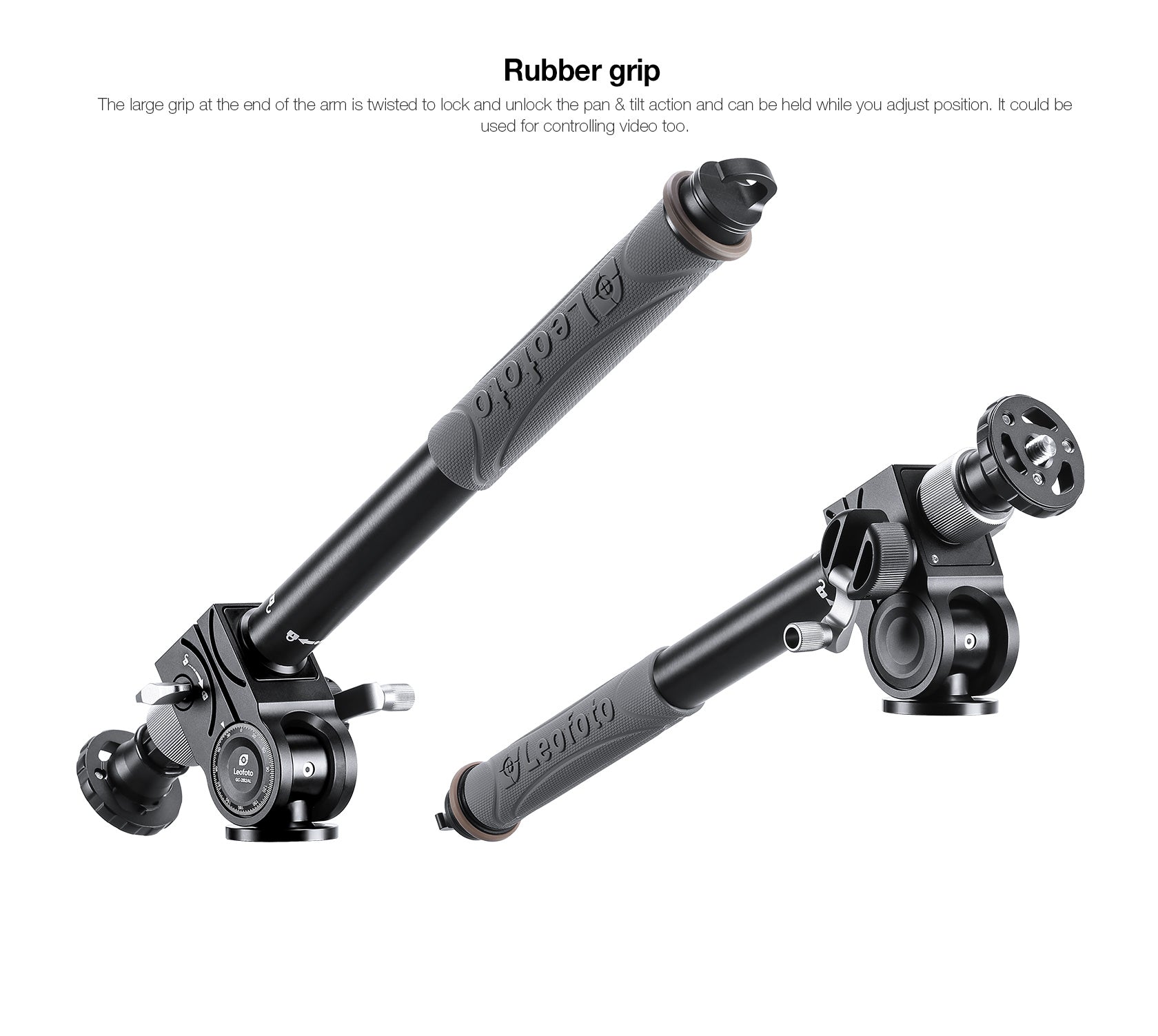 Leofoto GC-282AL Geared Multi-Function Boom Arm | Geared Driven Extension  Drive