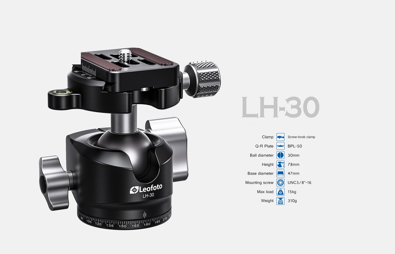 Leofoto LS-223C Mini Professional Light Weight Carbon Fiber Tripod Kit