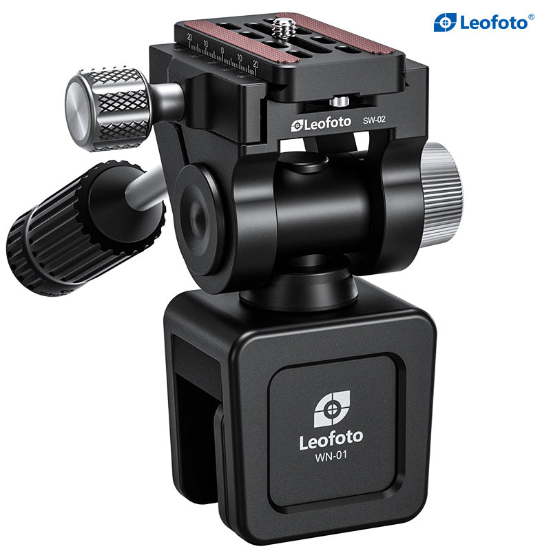 Leofoto WN-01+SW-02 Car Window Clamp Kit/ Windows Mounting Head for Binoculars/ Lens and Camera