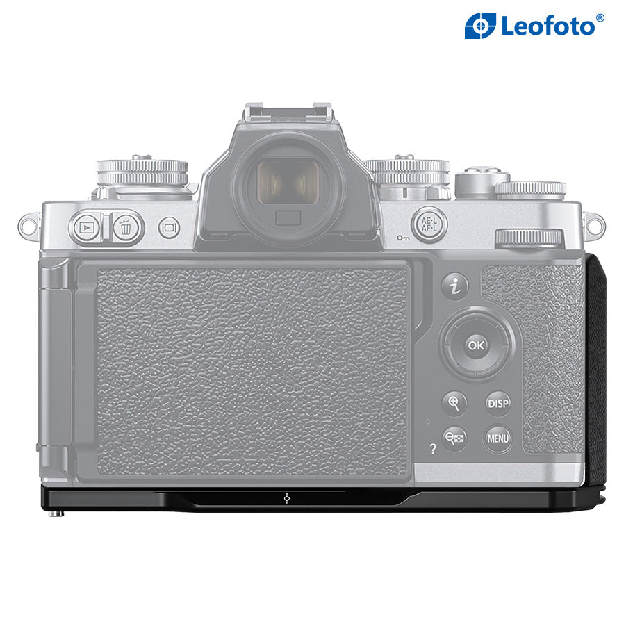 Leofoto LPN-Zfc L Plate for Nikon Zfc | Arca Compatible (Black / Silver)