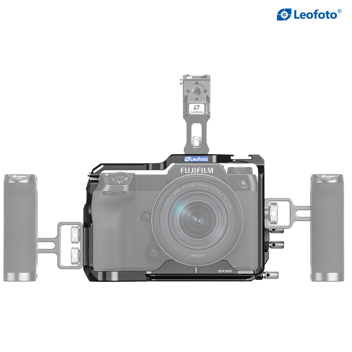 Leofoto GFX100S Camera Cage for Fujifilm GFX100S/GFX50SII