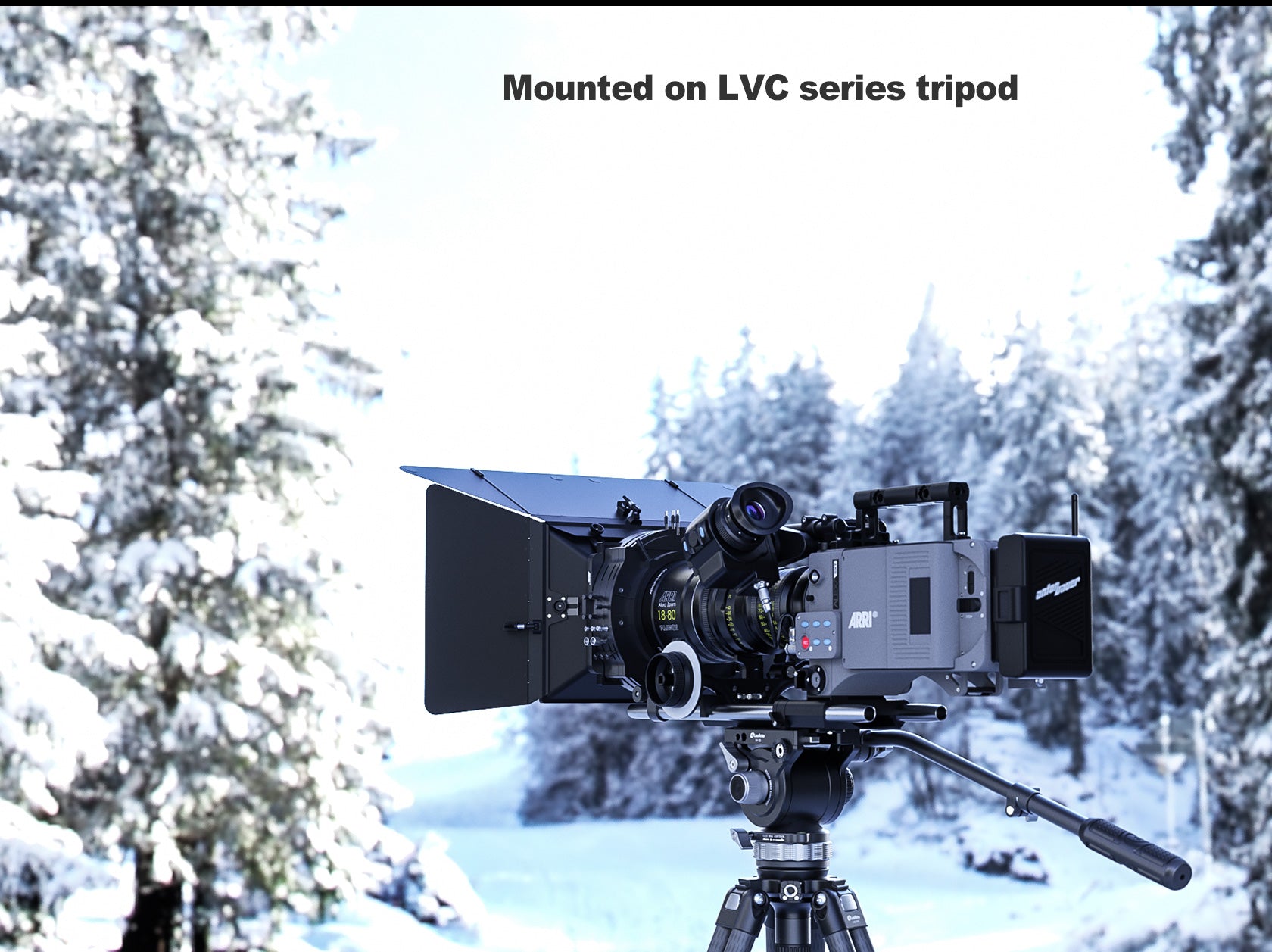 Leofoto BV-20 (Lever-Release Clamp) Pro Fluid Video Head with Arca Compatible QR Plate