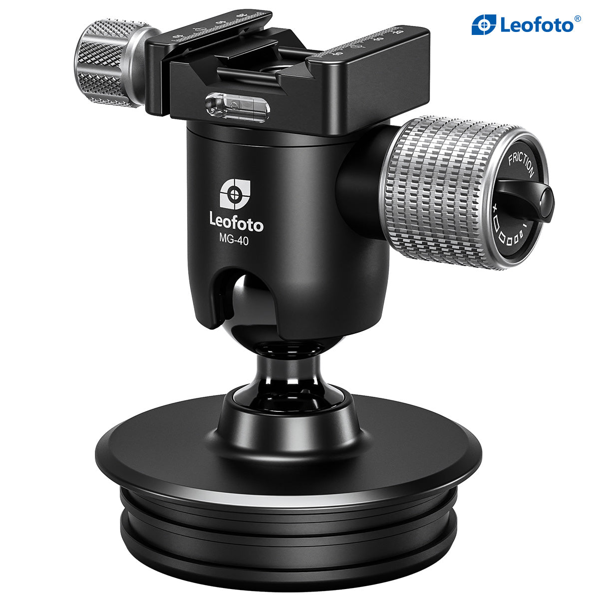 Leofoto MAB-100G Precision-Lock Rifle Ball Head with Bowl Adapter for 100mm