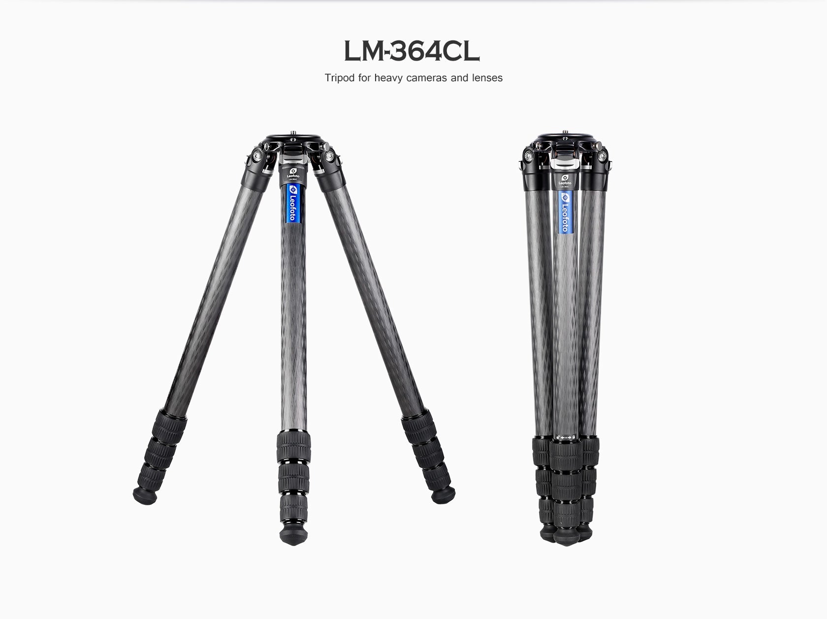 “Open Box" Leofoto LM-364CL Long Tripod with 75mm Video Bowl and Bag