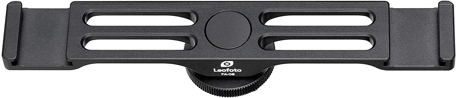 Leofoto FA-08 2 in 1 Flash Hot Shoe Adapter