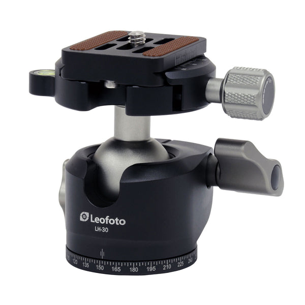 Leofoto LH-30 Low Profile Ball Head + QR Plate | Arca Compatible