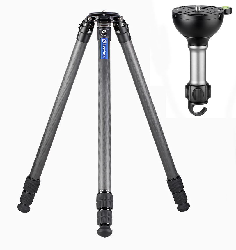 Leofoto LM-323C Tripod with 75mm Video Bowl+Platform and Bag