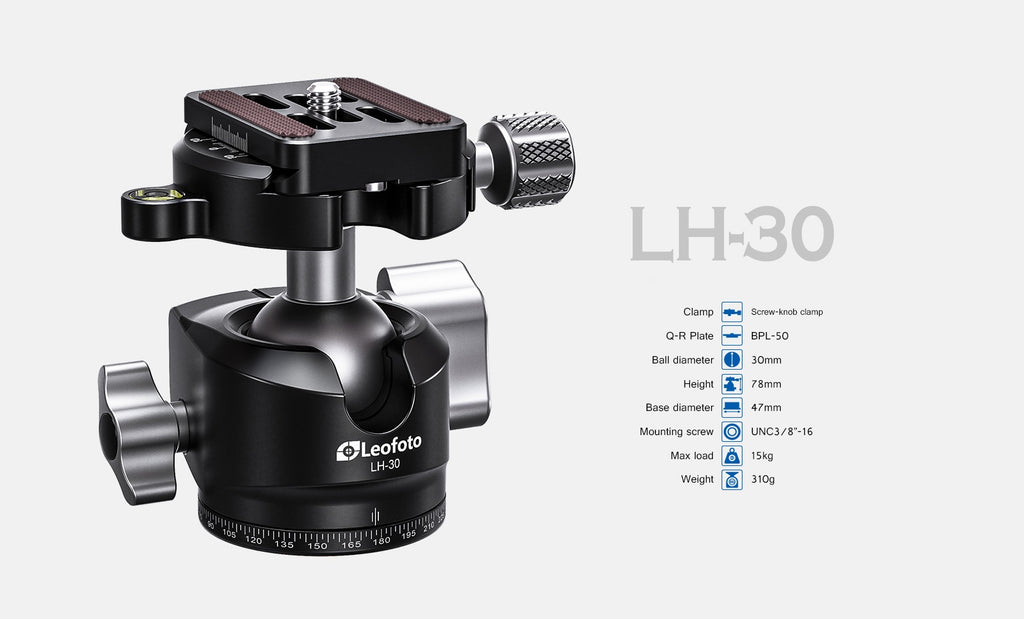 Leofoto LSR-284C trépied+LH-30 – procure-le-toi Leofoto LSR-284C trépied+LH-30 – procure-le-toi