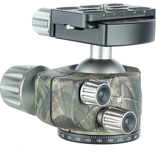 Leofoto LS-365C+LH-40 (Full Camo) Carbon Fiber Tripod Kit