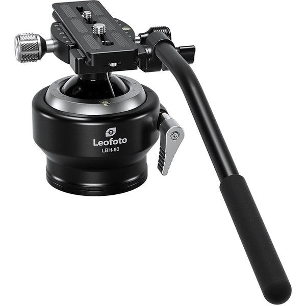 Leofoto LBH-80 Double Sphere Ball Head + QR Plate | Spherical Gimbal | Arca  Compatible