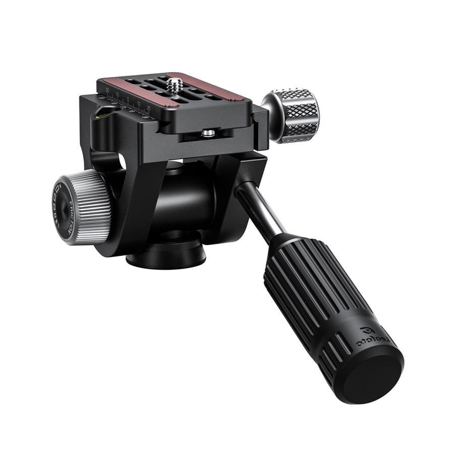 Leofoto SW-02 Mini Fluid Head for Binoculars and Camera, Arca Swiss
